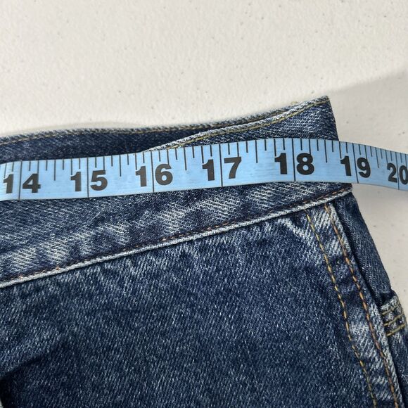 Vtg Source Jeans Mens 38 X 34 Blue Straight Baggy Loose Fit Grunge Y2K - Picture 4 of 10